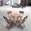 Bộ Bàn Ghế Xếp Cafe Fanxifan Giá Rẻ (1 Bàn 4 Ghế)