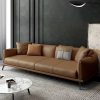 Sofa Da PU 2 Lớp Nhập Khẩu Khung Sồi