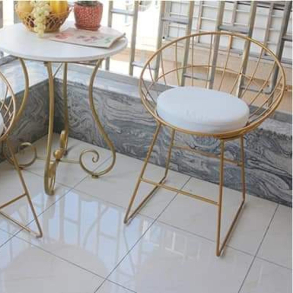 Ghế Cafe Khung Sắt Không Bao Gồm Đệm