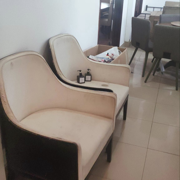 Thanh lý ghế sofa đơn decor homestay
