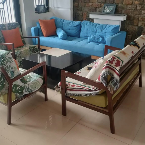Thanh lý set sofa kèm đệm