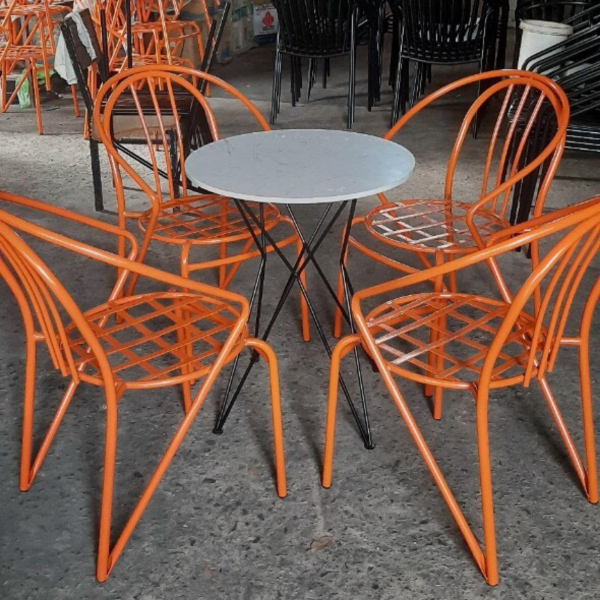 Ghế Cafe Khung Sắt