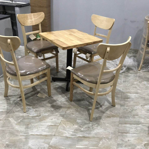 Bộ bàn ghế cafe mặt trăng giá rẻ