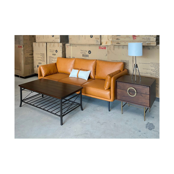 Sofa Da PU Khung Sắt Hàng Xuất