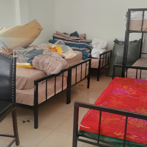 Thanh lý giường sắt 1m cho homestay