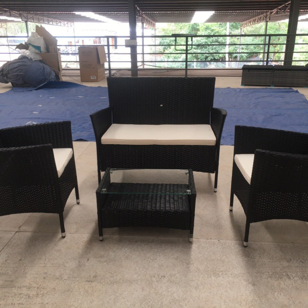 Bộ bàn ghế giả mây hàng VNXK