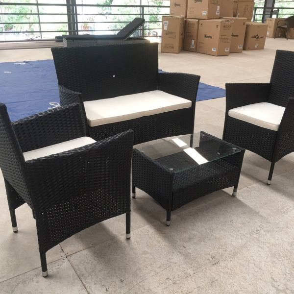 Bộ bàn ghế giả mây hàng VNXK