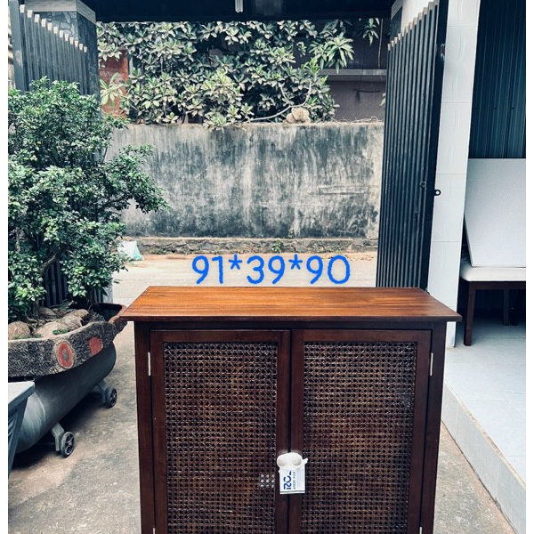 Tủ Rượu Mây Hàng VNXK