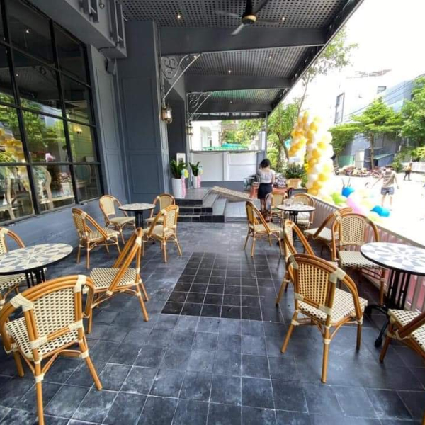 Ghế Khung nhôm phối sắt Sơn Tỉnh Điện Giả Mây Hàng Cao Cấp Siêu Bền